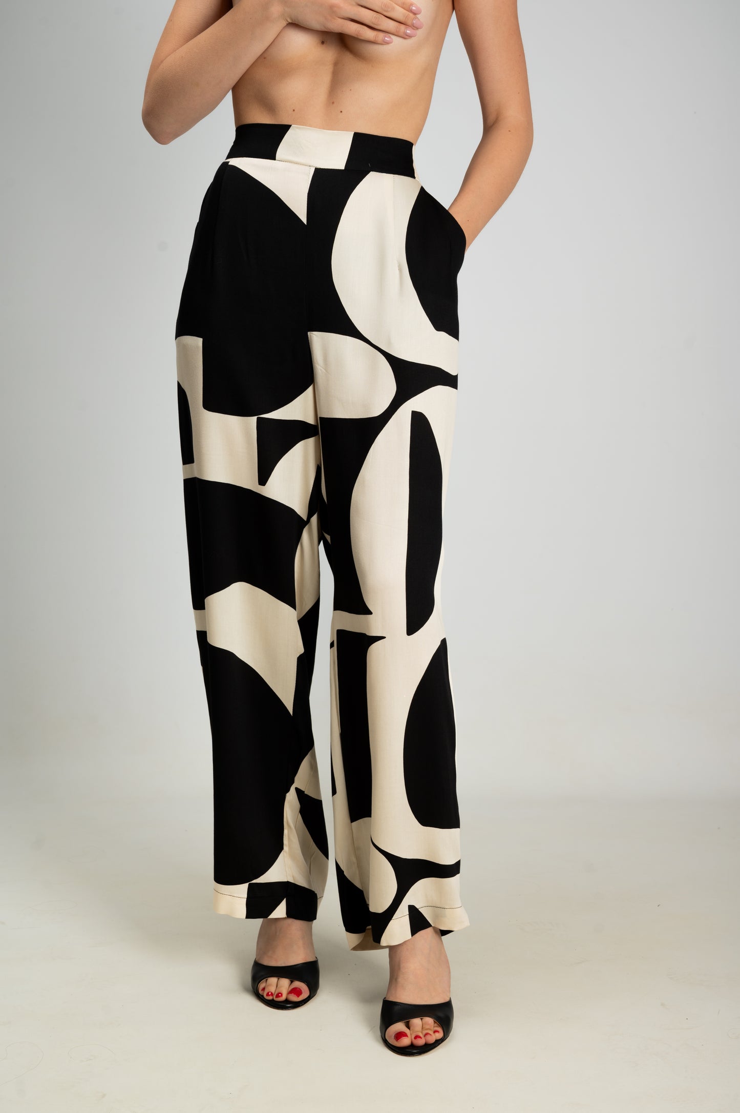 PANTALONE PALAZZO ECLETTIC