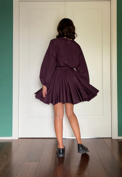 Circo nero in cupro wash