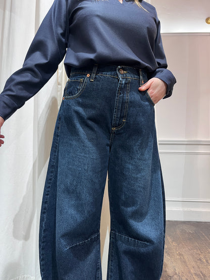 Pantalone balloon jeans
