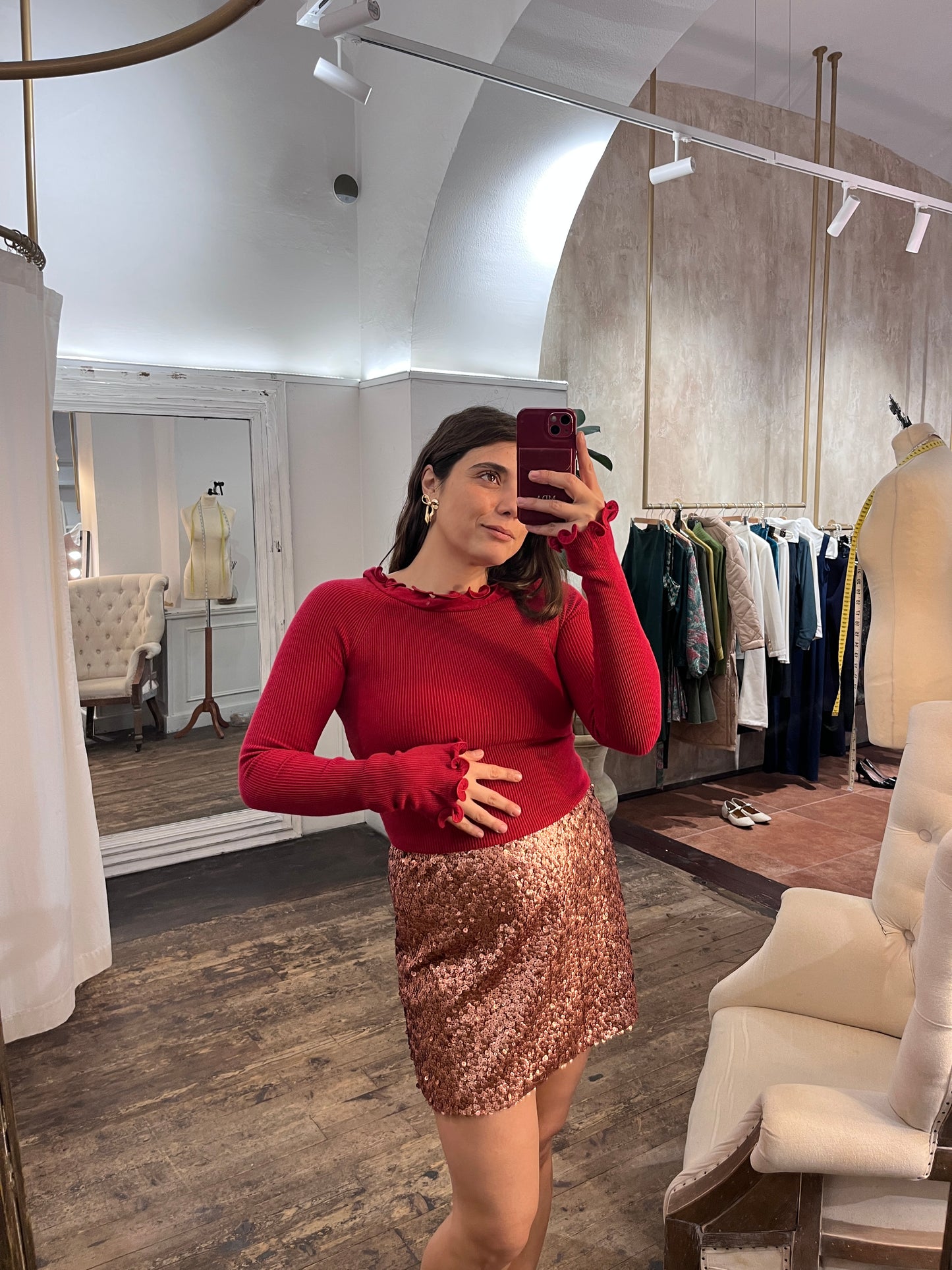 Maglia Riccio Rossa - Sartoria De Angelis