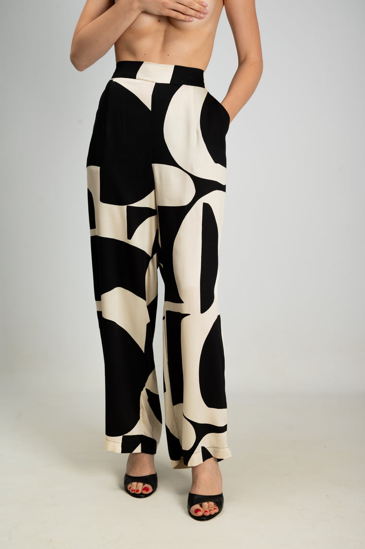 ECLECTIC PALAZZO TROUSERS