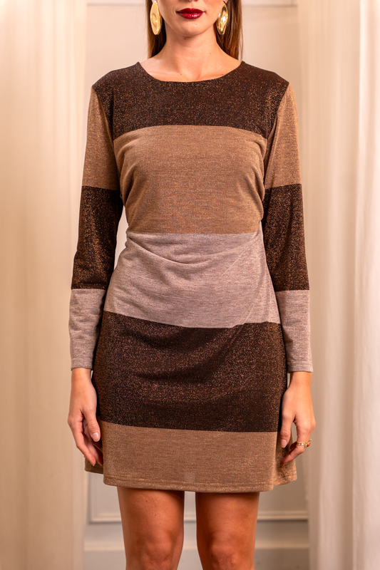 Abito in maglina lurex