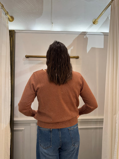 Maglia lurex in Viscosa femminile e caldo